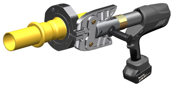 Alpha Press ED-60100 18v Battery Powered Pressing Tool for Large size pipework - Image 4