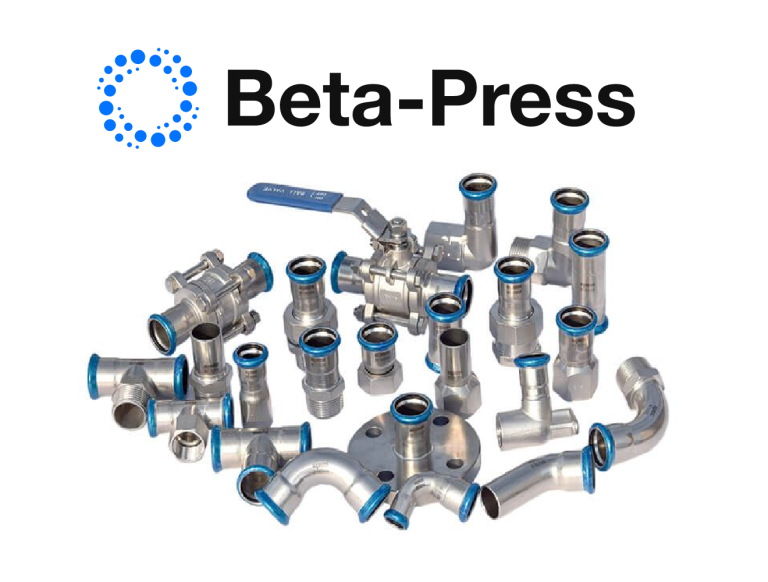 Beta-Press Stainless Steel Press Fittings