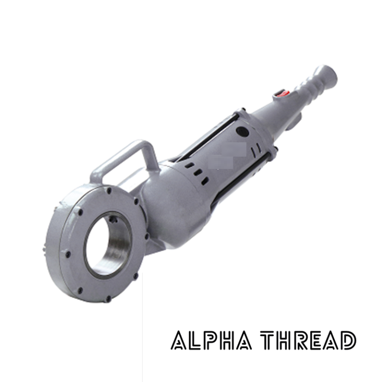 Alpha Thread AT-HSQ50-700 Power Drive Hand Held Threading Machine