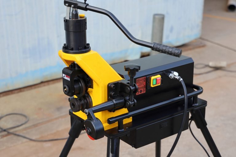 Alpha-Gruv AG-RG-5X Electric Hydraulic Roll Grooving Tool 1″ to 12″ 110v Lightweight
