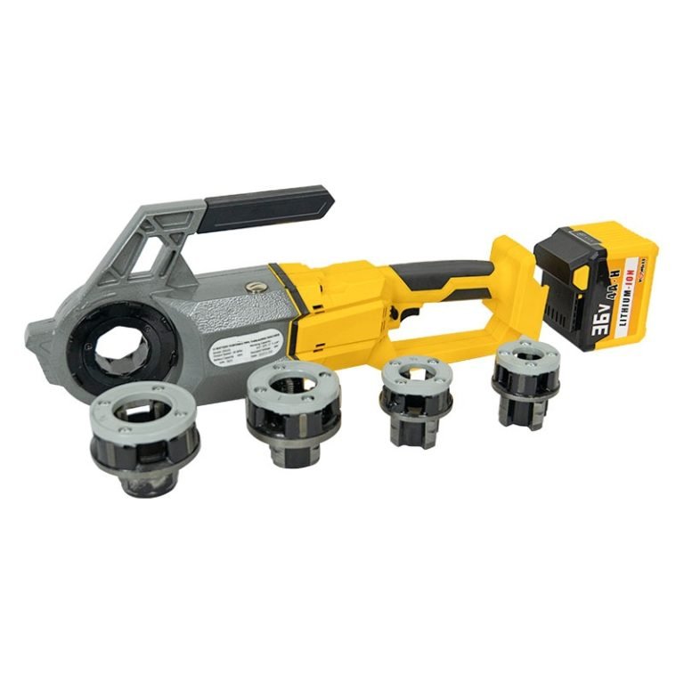 Alpha-Thread AT-ZDS-25-114 Portable Battery Powered Pipe Threading Machine ( 1/2″ – 1.1/4″ ) 36v