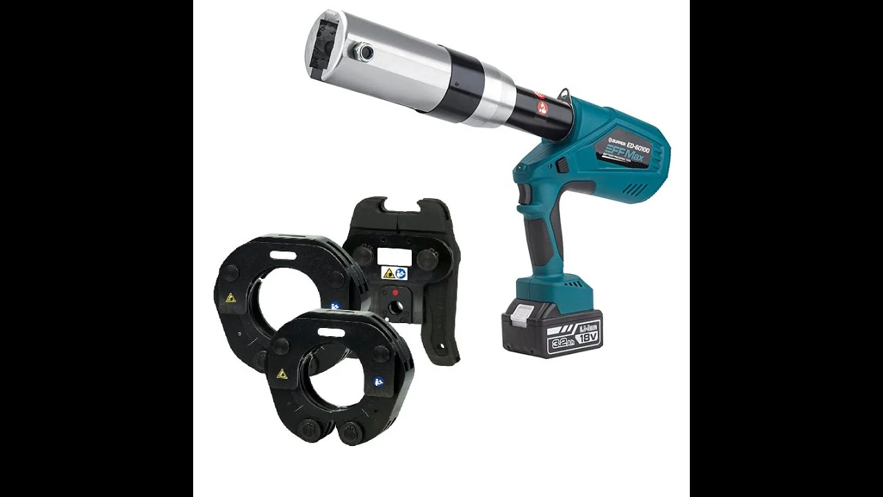 Alpha Press AP-P-67108 18v Battery Powered Pressing Tool for Large size pipework