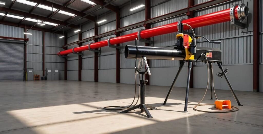 Alpha-Gruv roll grooving tools for pipe from 1/2" to 32"
