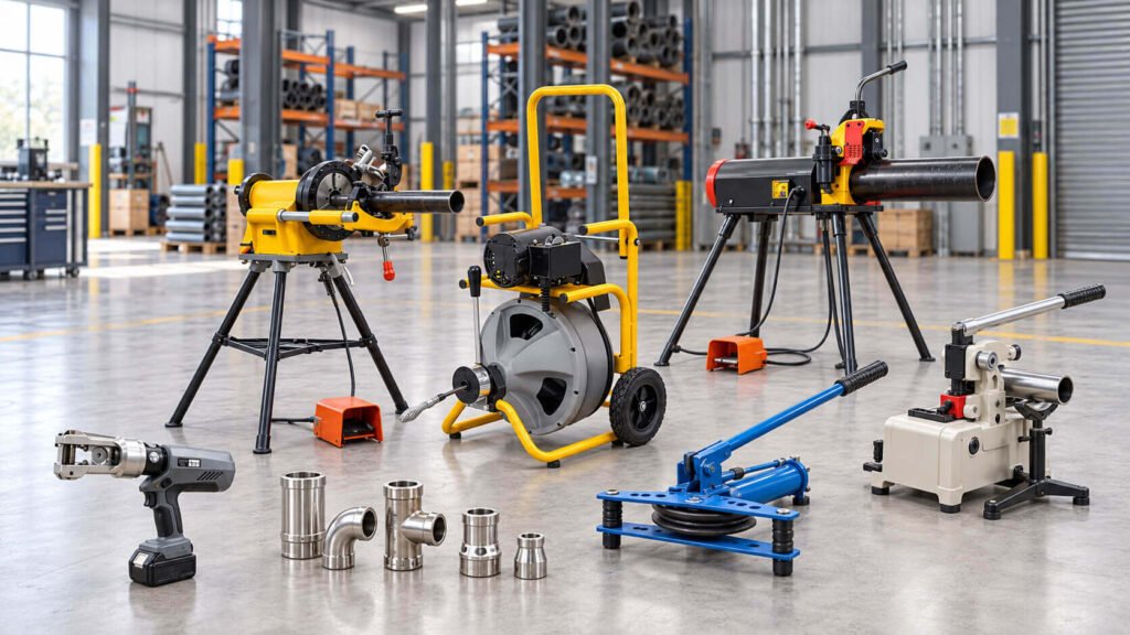 Alpha Tools range of professional pipe tools
